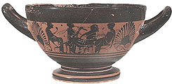 Photo of Athenian b-f cup-skyphos