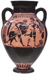 Athenian amphora Type B