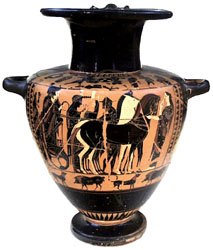 Photo of Athenian b-f hydria