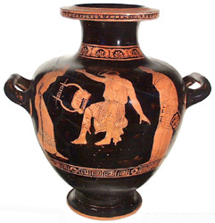 Photo of Athenian r-f hydria