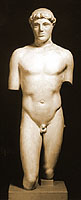 Cast of the Kritian Boy. Oxford, Ashmolean Museum Cast Gallery B068a