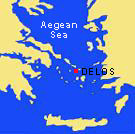 Map of Greece and the Aegean