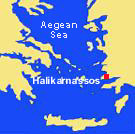 Map of Greece and the Aegean
