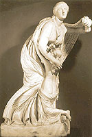 Plaster cast of marble statue in Uffizi Gallery, Florence. Oxford, Ashmolean Museum Cast Gallery C195. Photo. Ian Hiley