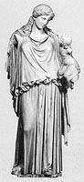 Marble statue. Munich Glyptothek 219. Photo. Museum (H.Koppermann)