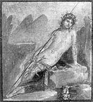 Painting from Pompei, V 4, 11 (Domus Lucretii Frontois) Photo. Gabinetto Fotografico Nazionale, Instituto Central per il Catalogo e la Documentazione, Roma, N 48210.