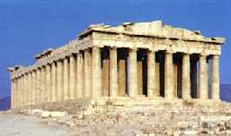 View of the Parthenon from the north-west. Photo. S. Mavrommatis
