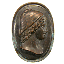 Cameo. Head of youth