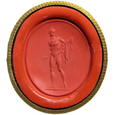 Cornelian. Apollo Belvedere