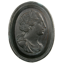 Cameo. Bust of woman