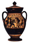 Amasis Painter's 'vintaging amphora'