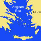 Map of Greece and the Aegean