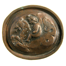 Cameo. Eros on sea panther