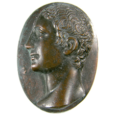 Cameo. Head of youth